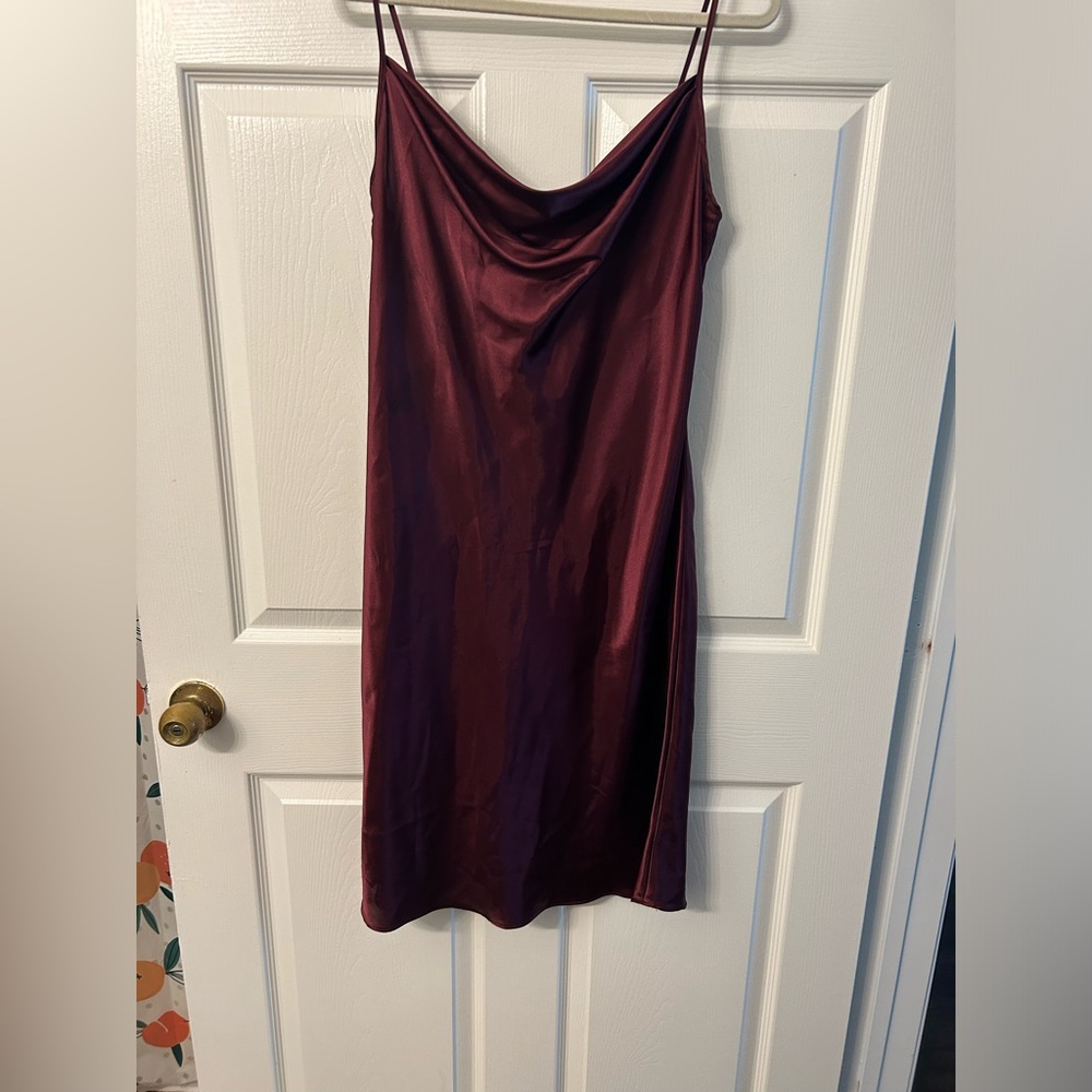 David’s Bridal• 12• Wine Red